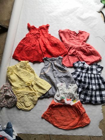 Lot robes fille 3 mois