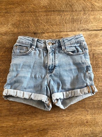 Short jean 9 ans
