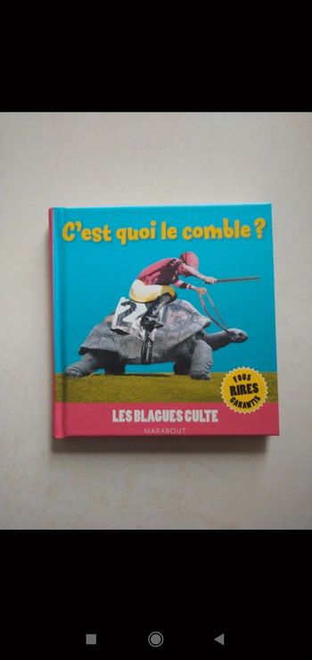 Mini livre C'est quoi le comble ? Les blagues culte Fous rires garantis Marabout