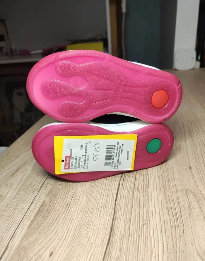 Basket chaussures cuir kickers neuves 21 - photo numéro 6