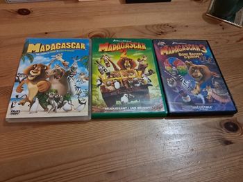 Madagascar 1,2 et 3
