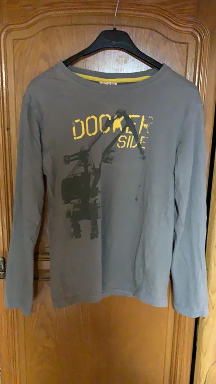 T- shirt manche longue garçon 14 ans