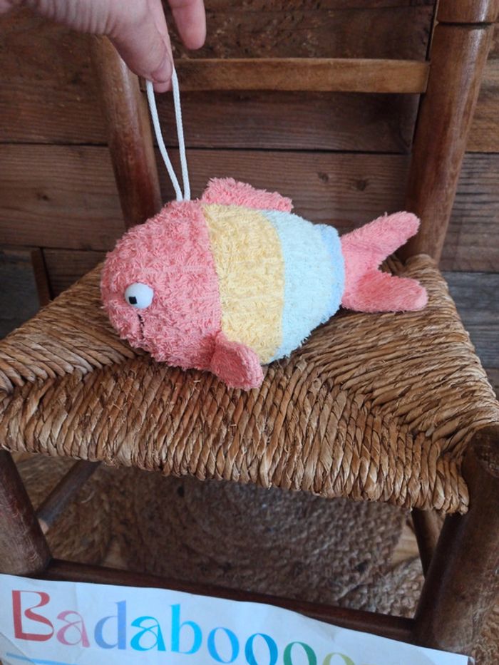 Peluche petit poisson éponge bergère de France BE - photo numéro 5
