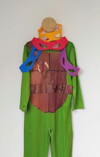 Tortue Ninja Déguisement 5 - 6 ans Enfant 🦹‍♂️