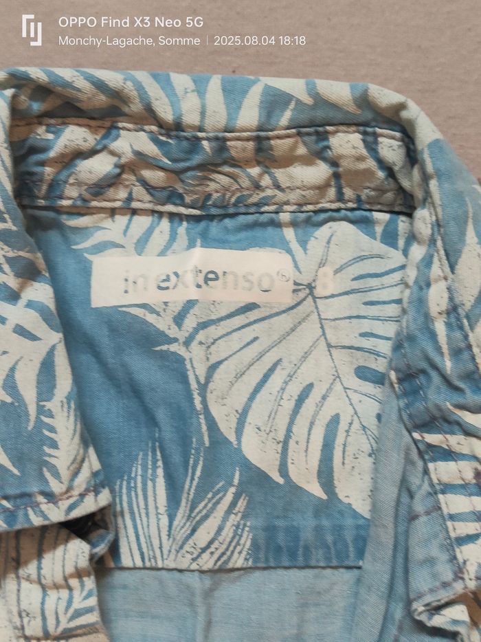 Chemise 8ans-119-131cm in extenso Réduction jusqu'à -70% - photo numéro 2