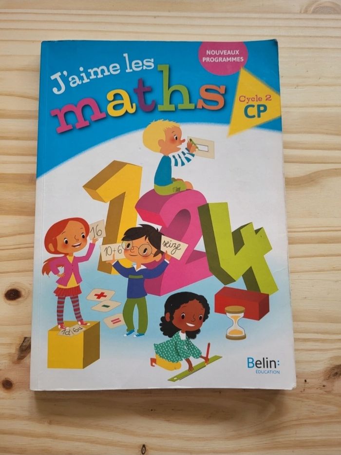 J'aime les maths CP, Belin, 2016