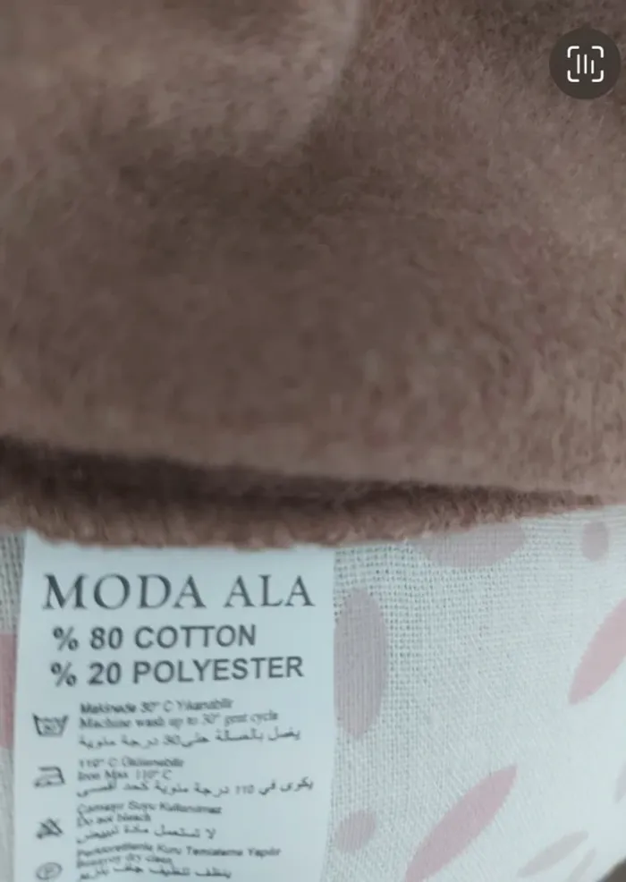 Manteau oversize coton taupe neuf - photo numéro 4