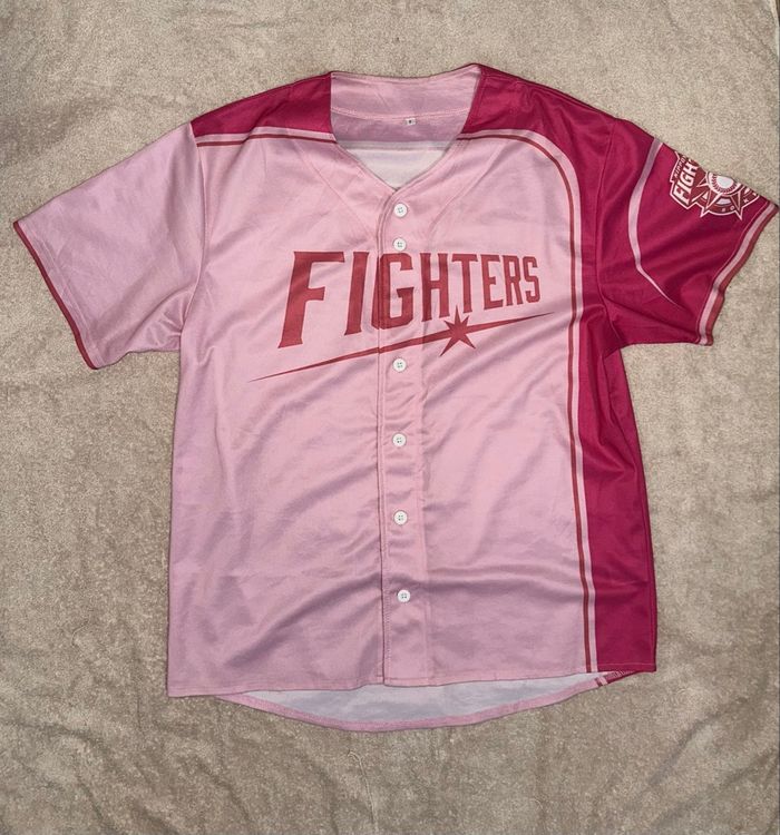 Maillot style baseball rose – Sport – Bon état