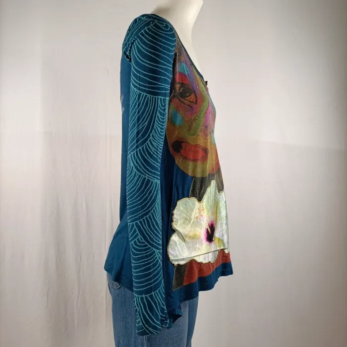 T-shirt strass - Desigual inspired by Cirque du soleil A1149 - photo numéro 3