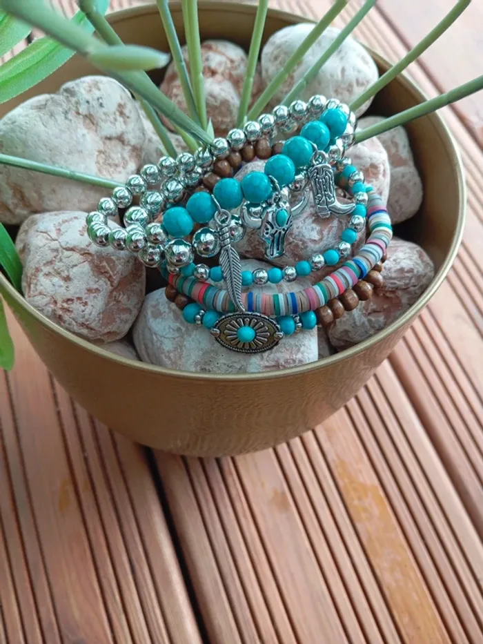 5 bracelets Grunge - photo numéro 2