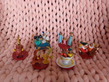 Lot des 6 figurines exclusives audiocontes Disney