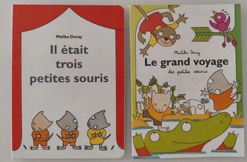 2 livres petites souris