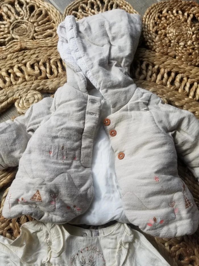 Ensemble biche bébé fille 1 mois orchestra - photo numéro 4