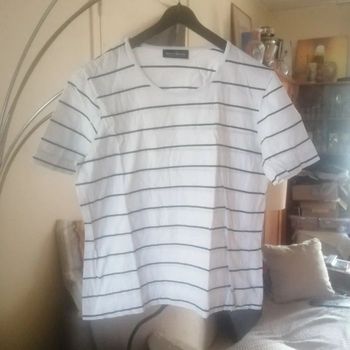 🌸Tee-shirt rayé marine /blanc Taille 36 🌸