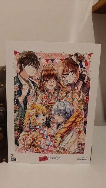Ex-libris Love Mission Pika Edition 20 ans