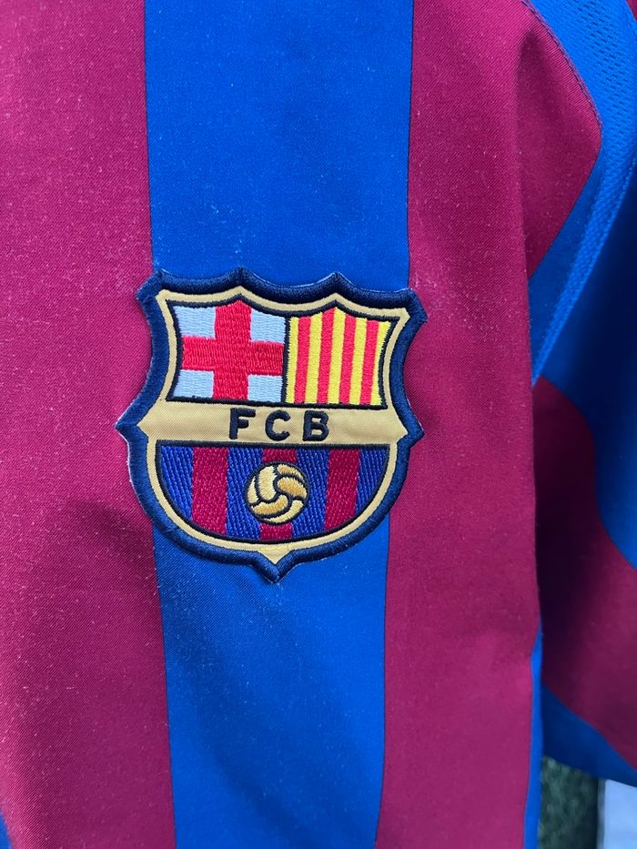Maillot Ronaldinho Barcelone - photo numéro 3