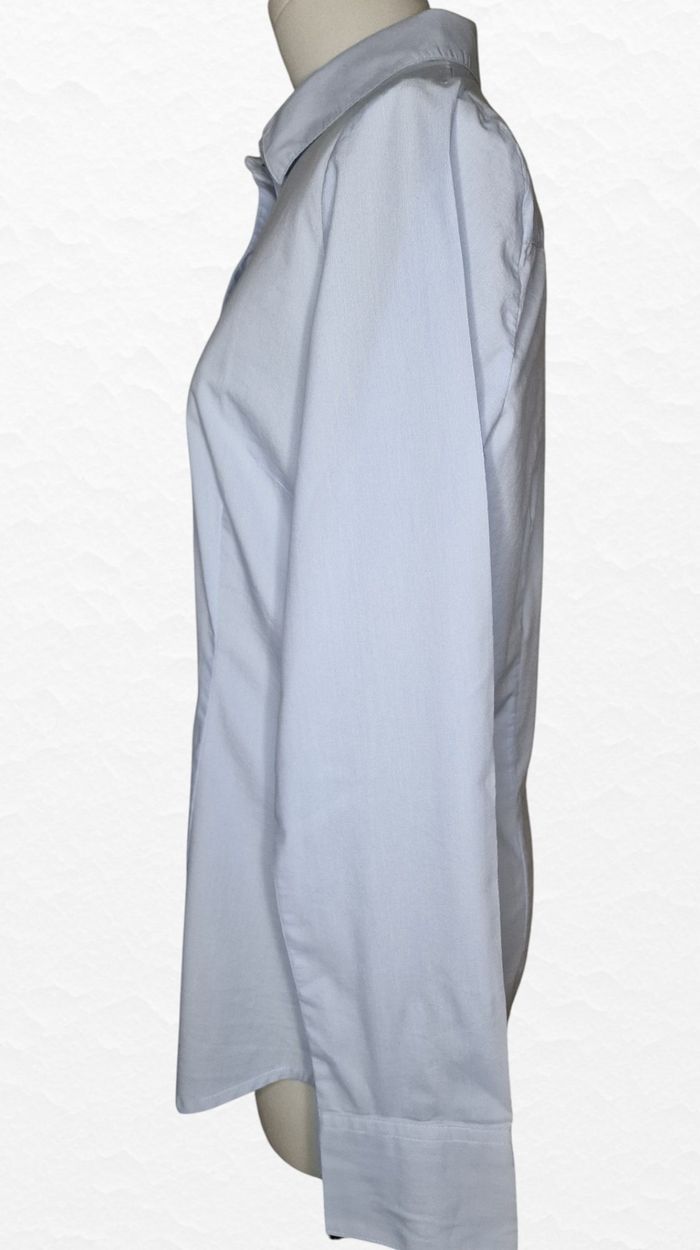 Chemise K Woman – 40 – Blanc/bleu clair – État : Très bon - photo numéro 4