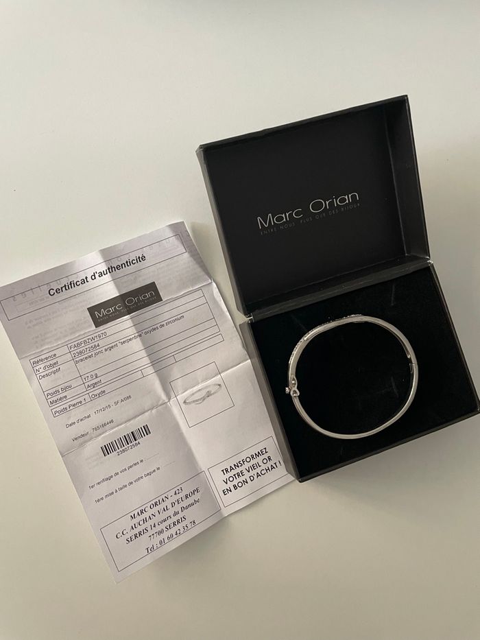 Bracelet jonc argent - photo numéro 7