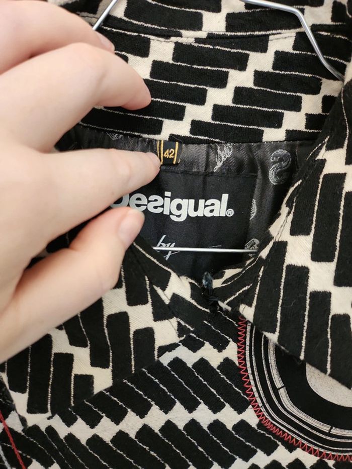 Manteau mi saison desigual - photo numéro 3