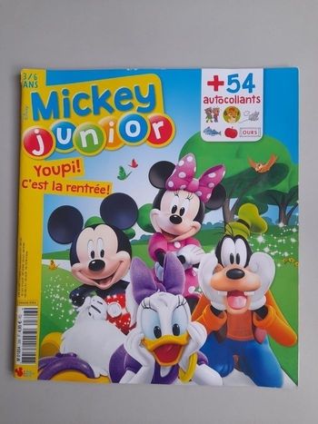 Livre Mickey junior " Youpi c est la rentrée "