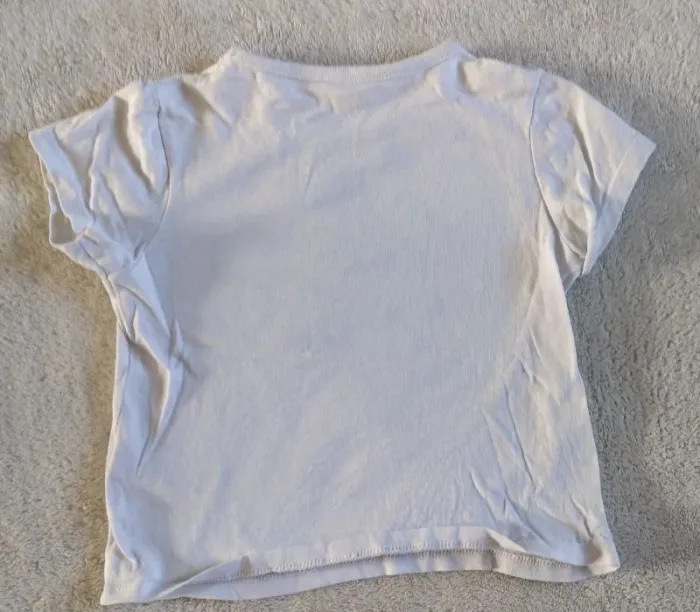 Tee-shirt blanc lunette - photo numéro 3