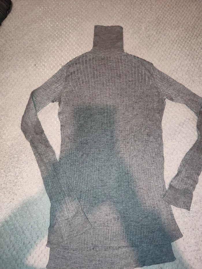 Pull fin col roulé - photo numéro 3