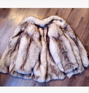 Magnifique manteau vintage 🦊- Coupe volumineuse - Tons naturels