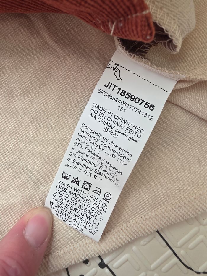 Chemise velours côtelé 6/9 mois Shein - photo numéro 5