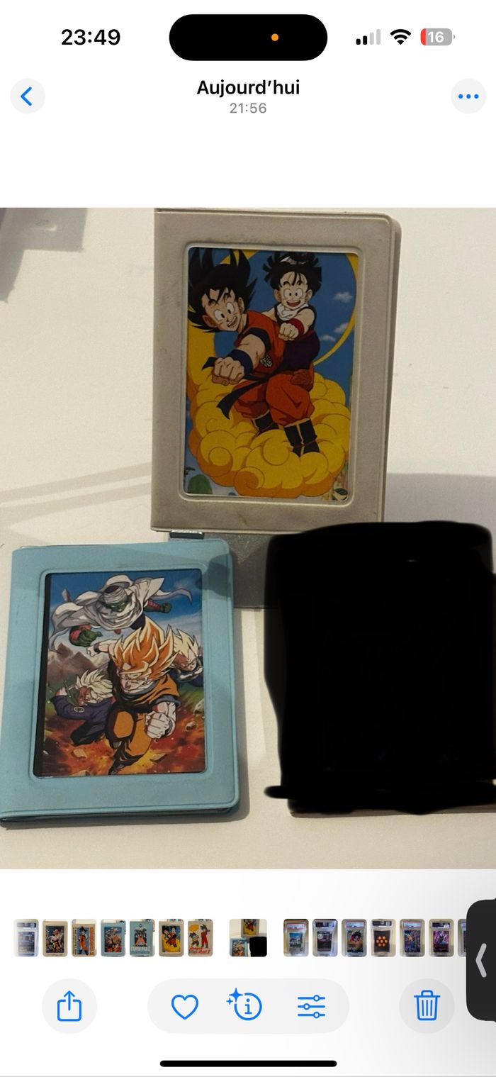 Porte rami card dragon ball