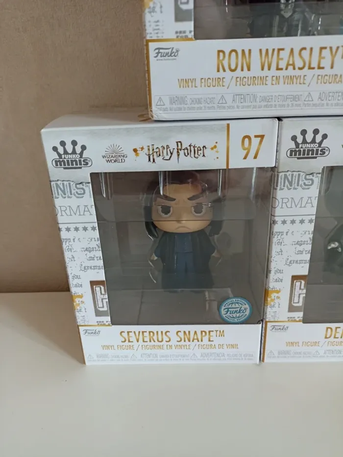 Lot 3 figurines Harry Potter - photo numéro 3