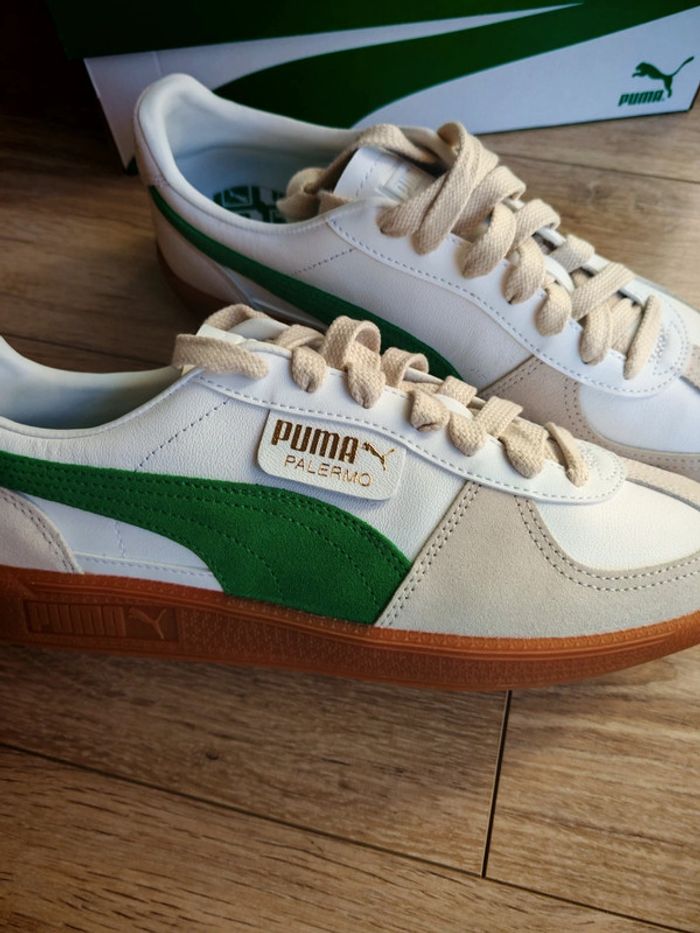 Puma Palermo 42 femme verte - photo numéro 3