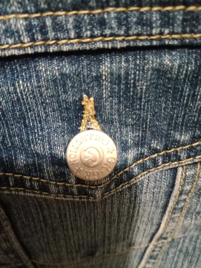 Veste en jeans bleu - photo numéro 3