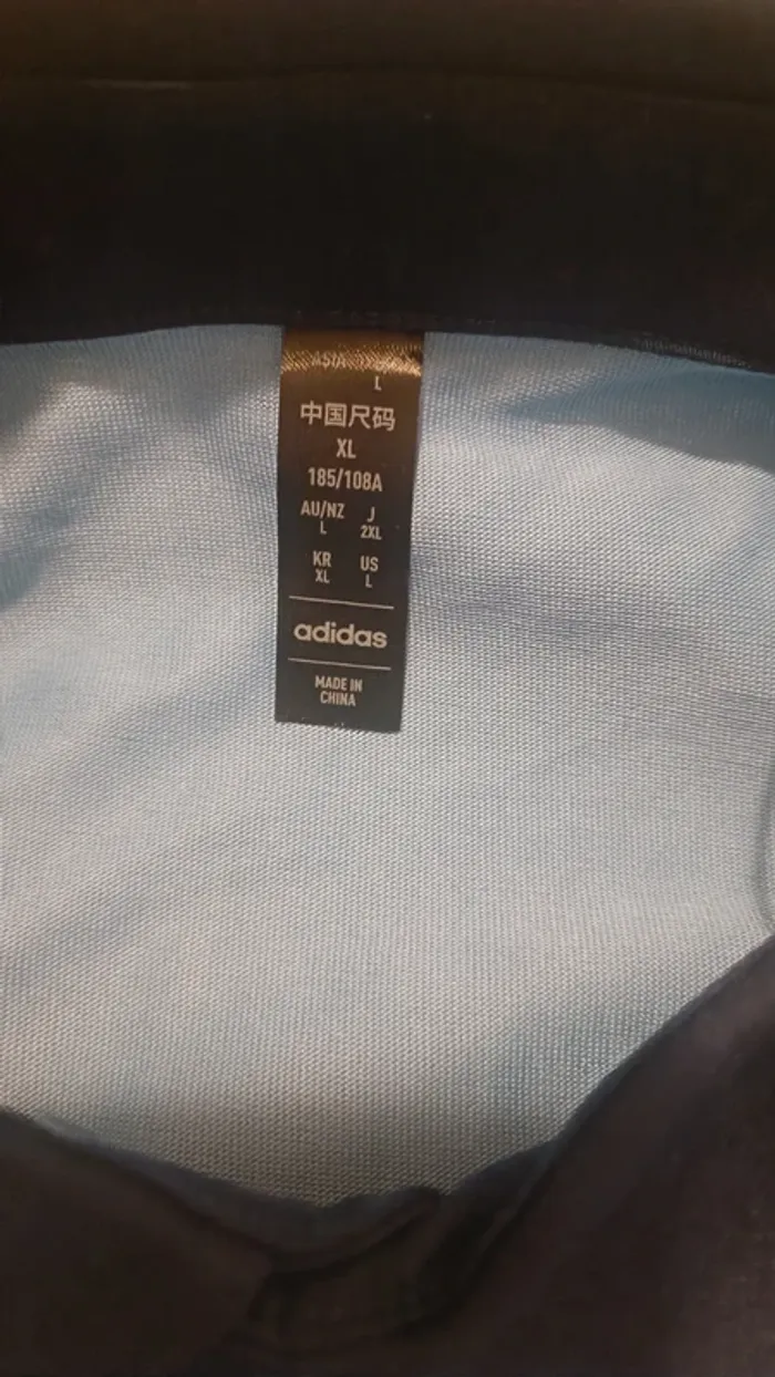 Maglia polo Adidas azzurra - photo numéro 3