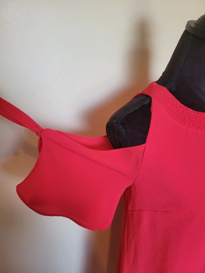 Belle robe rouge Zara 34 - photo numéro 2