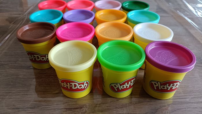 15 pots de pâte à modeler Play Doh - photo numéro 2