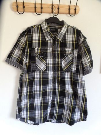 Chemise homme manches courtes XXL