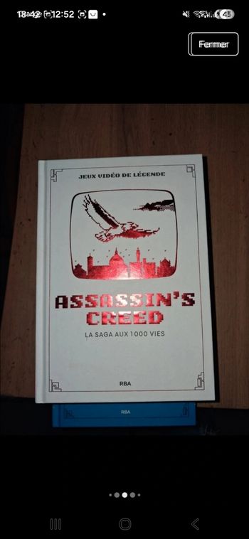 Livre assassins creed