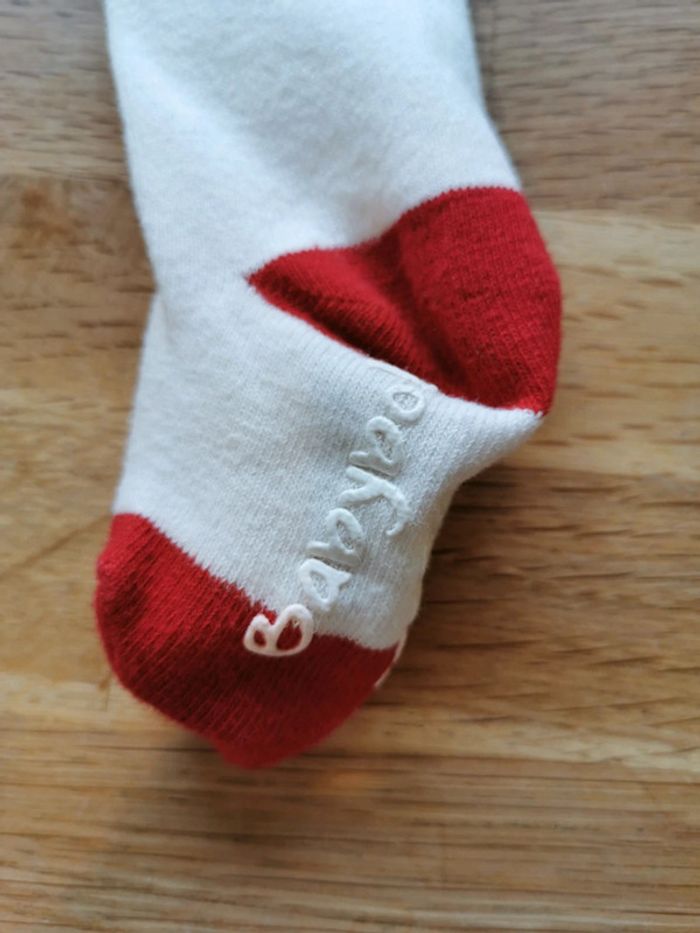 Robe et collants babybol bleue et rouge coton et elastane - photo numéro 11