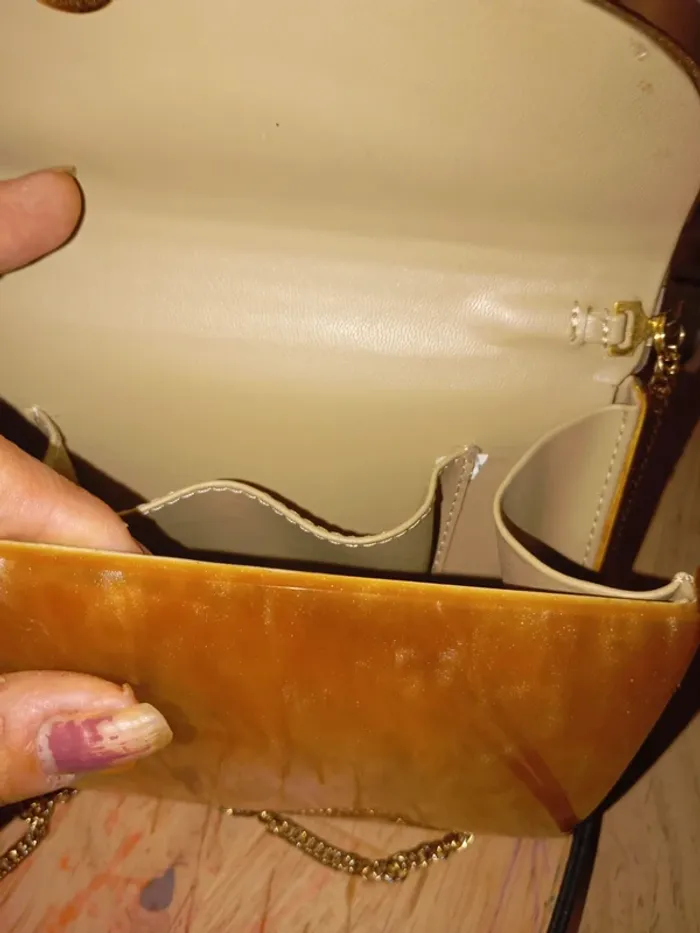 Sac vintage nacré magnifique - photo numéro 4