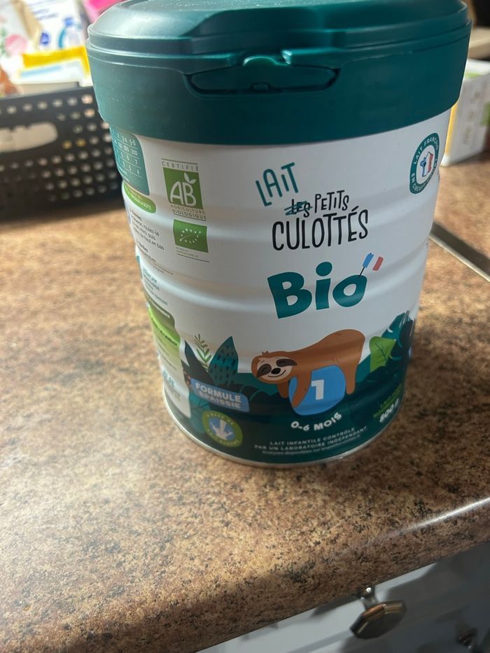 Lait premier âge LES PETITS CULLOTES