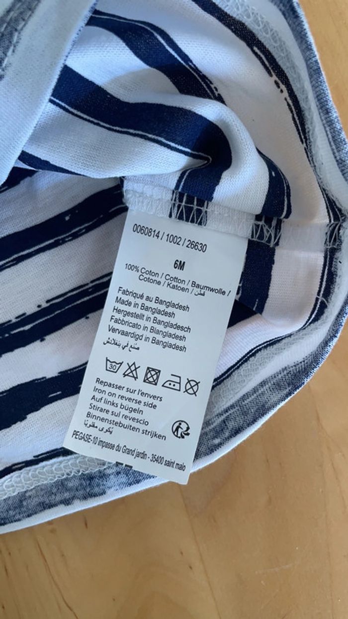 Tee shirt neuf 6 mois - photo numéro 4