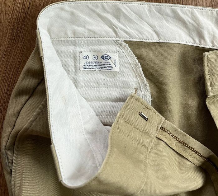 Pantalon champagne (marron clair) Dickies pour homme, taille W 40 x 30 (50 taille française) - photo numéro 6