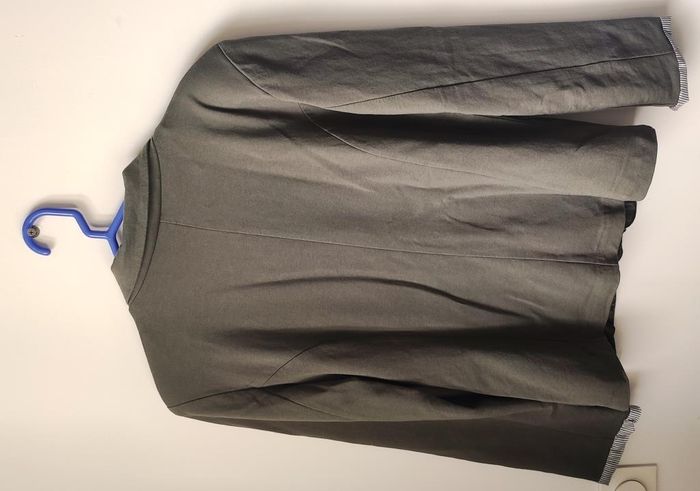 Veste habillée kaki manches longues - photo numéro 3