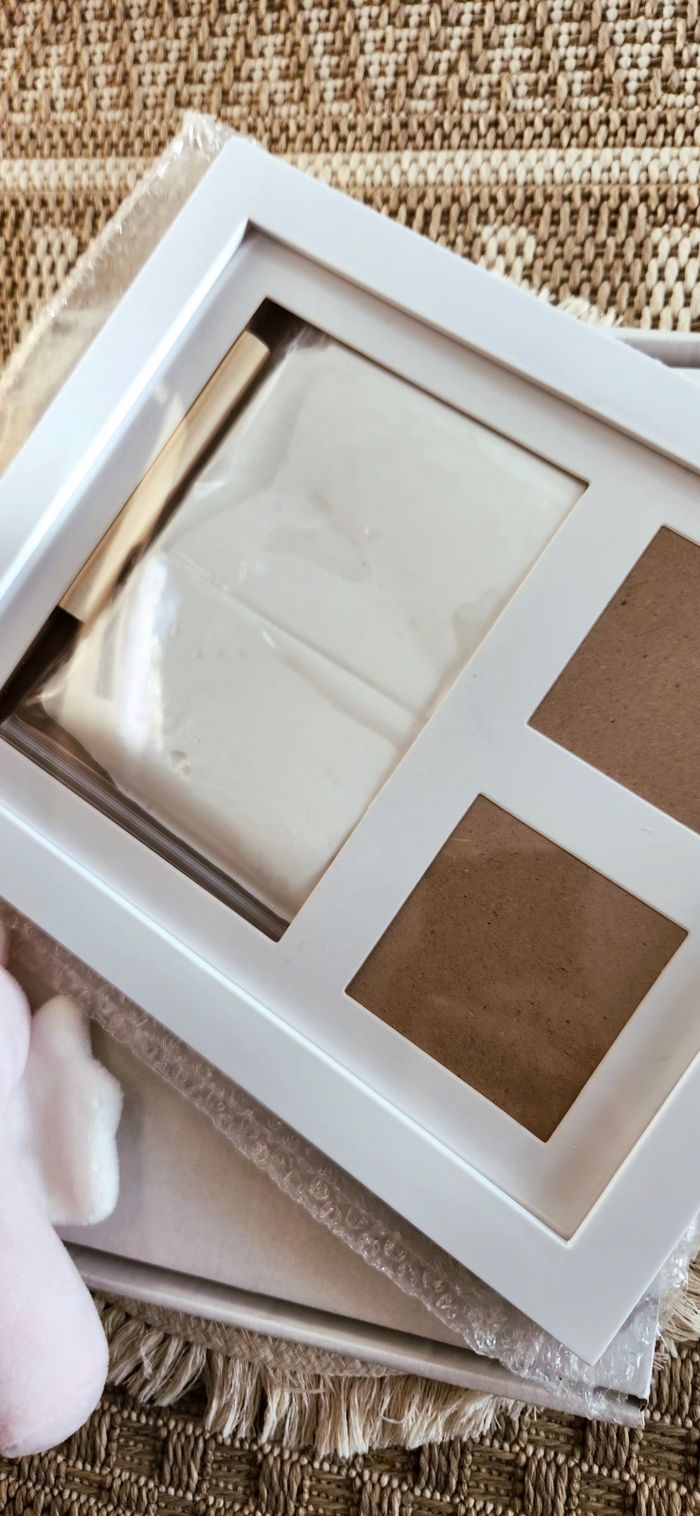 Cadre Empreintes plâtre + Doudou licorne - photo numéro 2