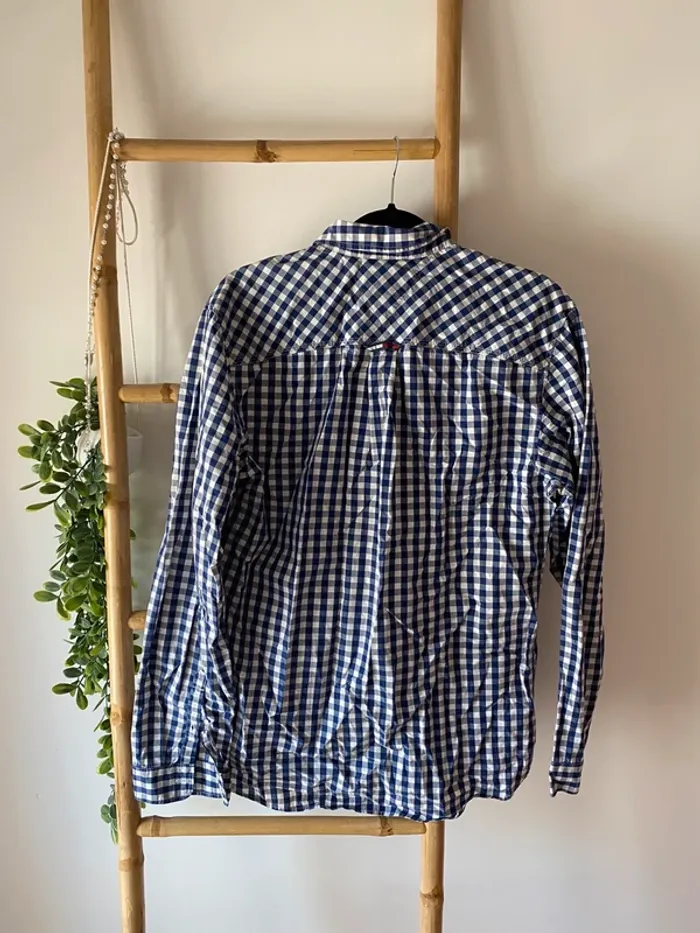 Chemise à carreaux marine - photo numéro 4
