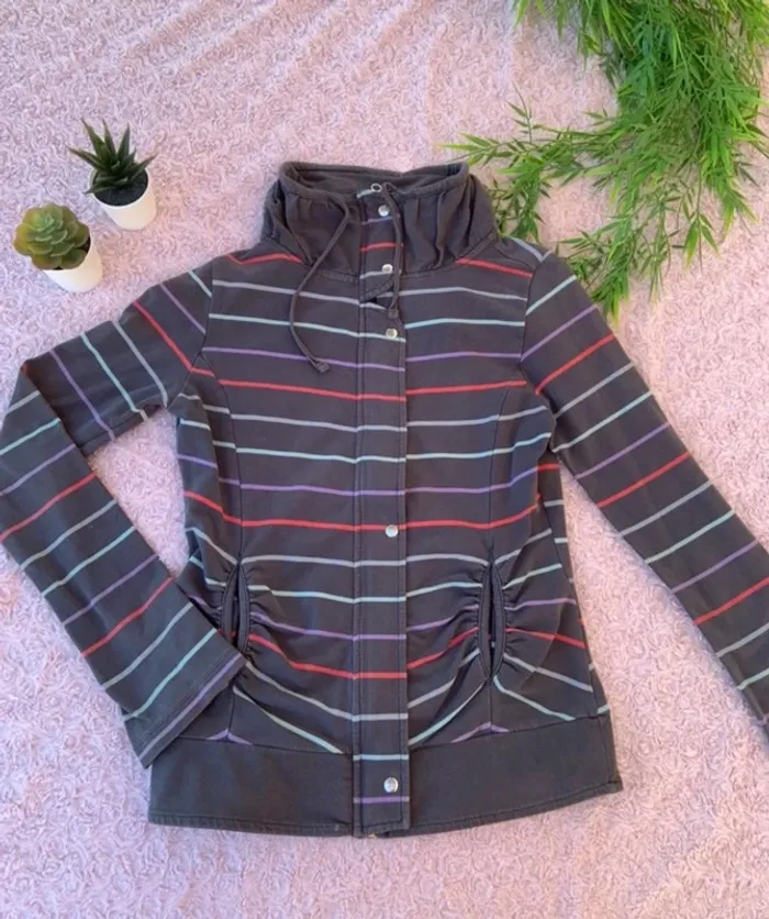 Gilet rayé