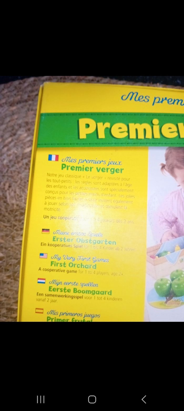 Jeu premier verger - photo numéro 3