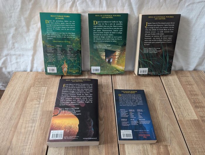 Lot livres La guerre des Clans - photo numéro 2