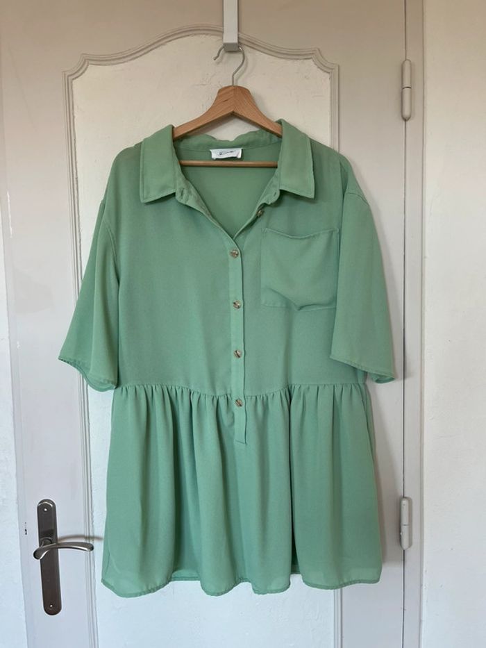 🌿 Robe ample vert d’eau American Vintage - Neuve sans étiquette 🌿 xs s m l - photo numéro 2