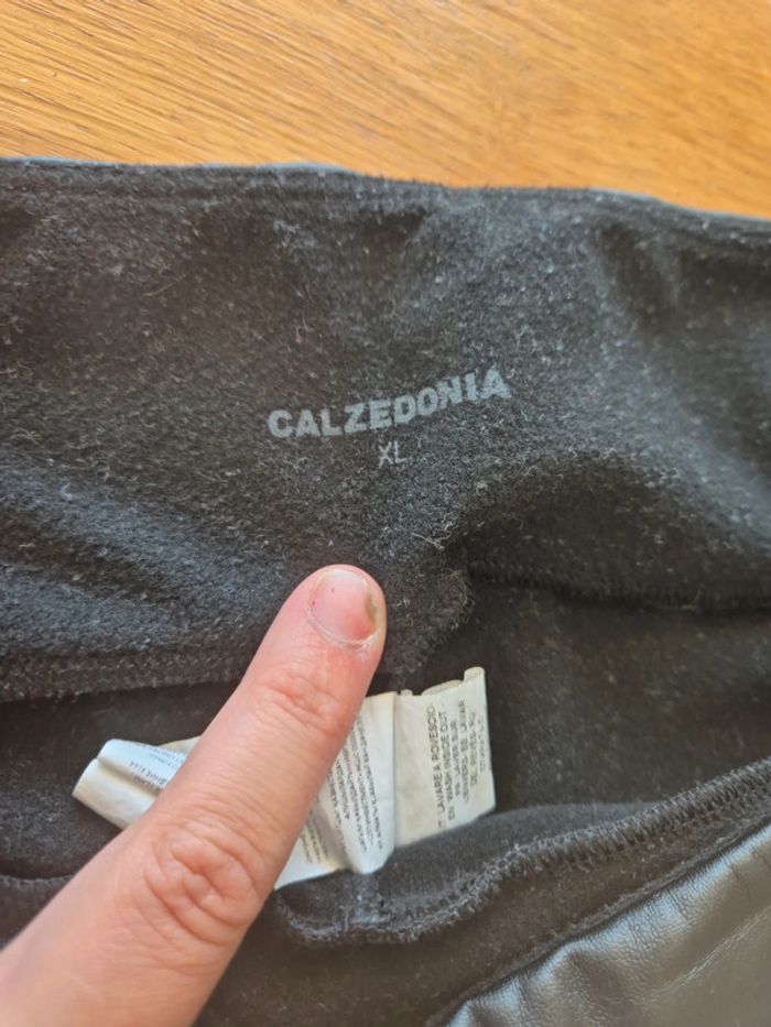 Legging effet cuir Calzedonia taille XL chaud - photo numéro 3